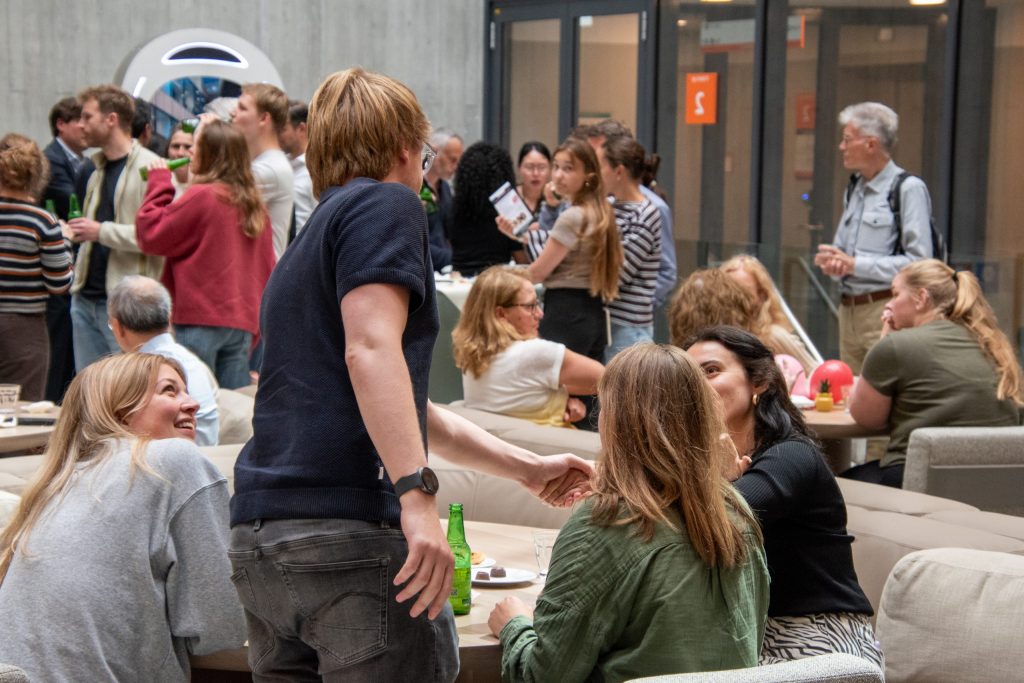One year celebration of the Adore building